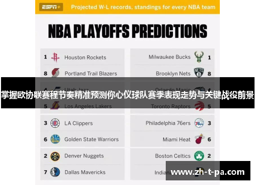 掌握欧协联赛程节奏精准预测你心仪球队赛季表现走势与关键战役前景